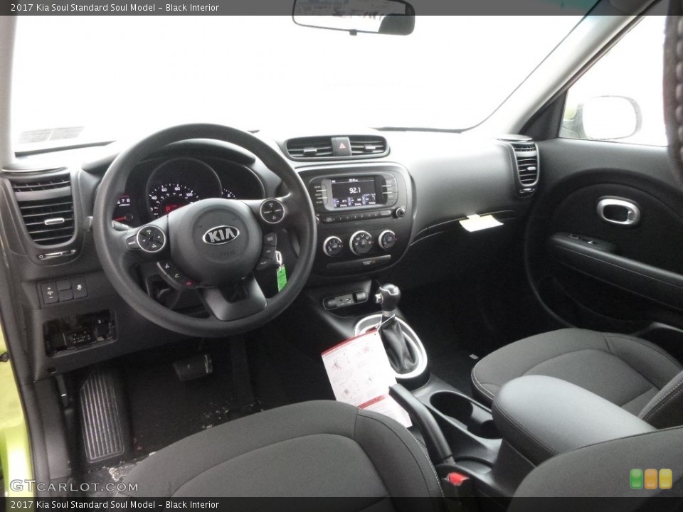 Black Interior Photo for the 2017 Kia Soul  #117615789