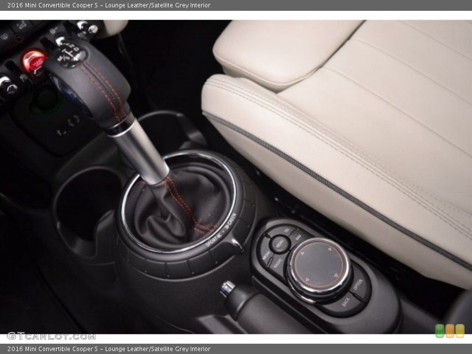 Lounge Leather/Satellite Grey Interior Transmission for the 2016 Mini Convertible Cooper S #117623985