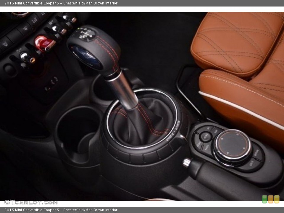 Chesterfield/Malt Brown Interior Transmission for the 2016 Mini Convertible Cooper S #117624585
