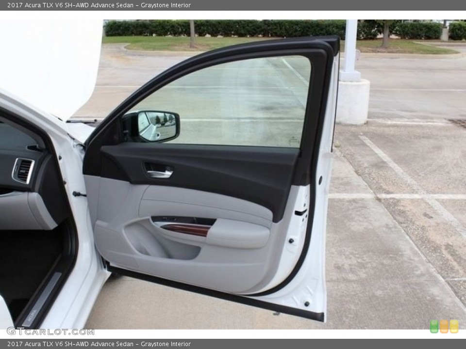 Graystone Interior Door Panel for the 2017 Acura TLX V6 SH-AWD Advance Sedan #117635211