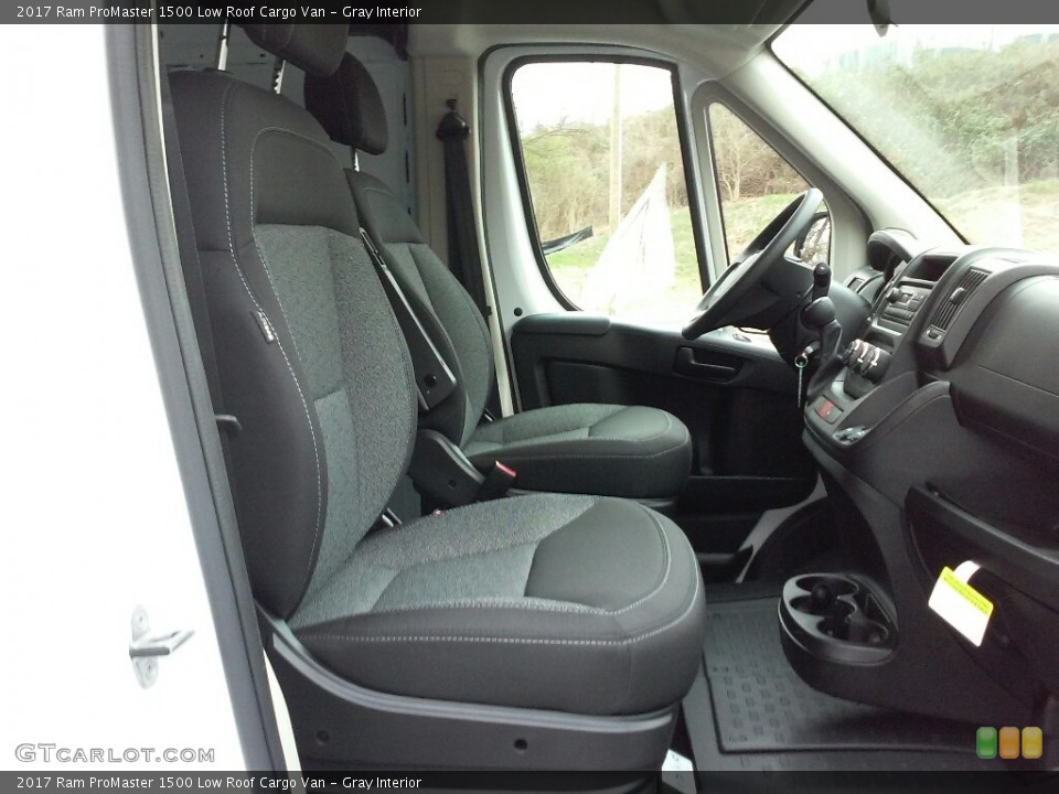 Gray Interior Front Seat for the 2017 Ram ProMaster 1500 Low Roof Cargo Van #117654018