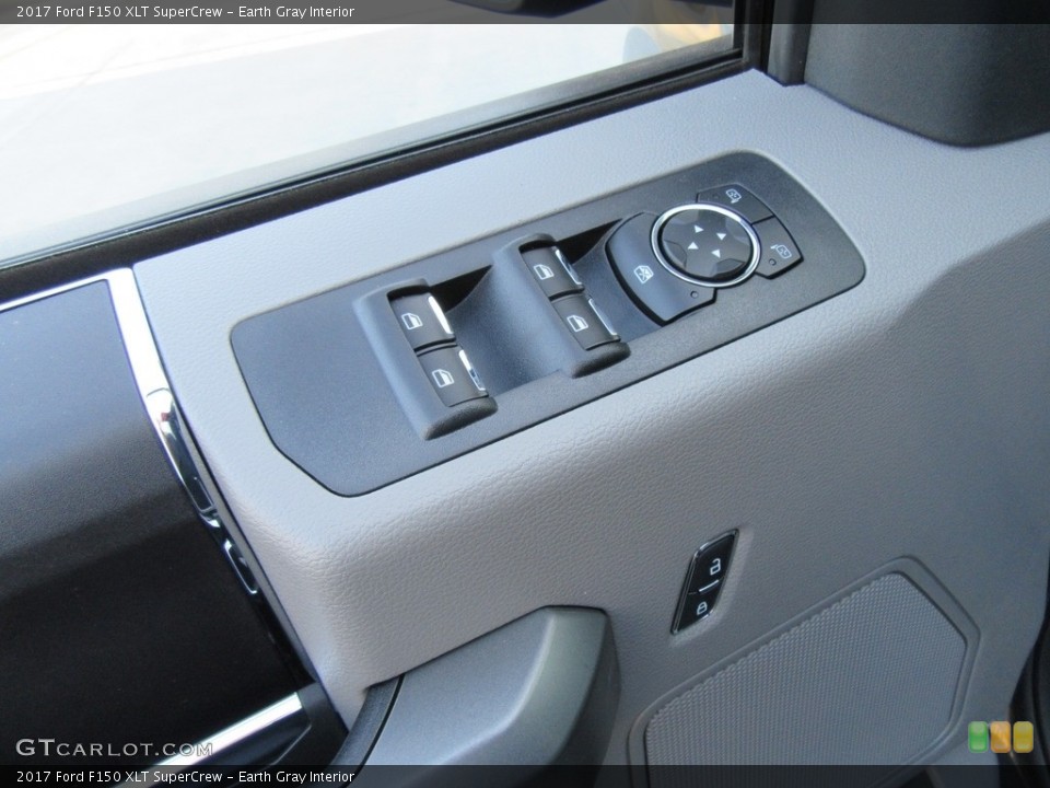 Earth Gray Interior Controls for the 2017 Ford F150 XLT SuperCrew #117656187