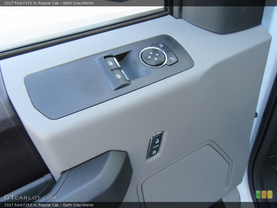 Earth Gray Interior Controls for the 2017 Ford F150 XL Regular Cab #117657078