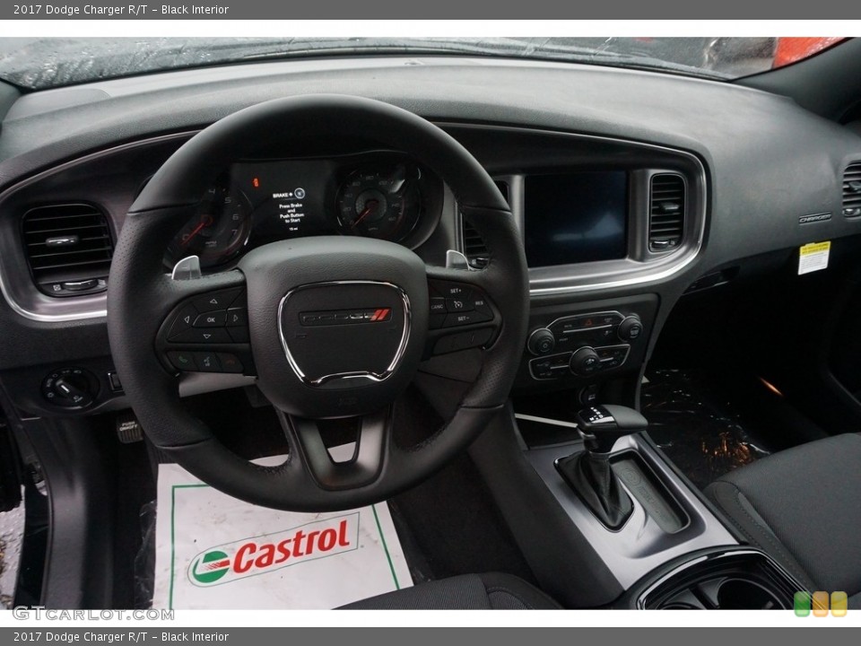 Black Interior Dashboard for the 2017 Dodge Charger R/T #117665388