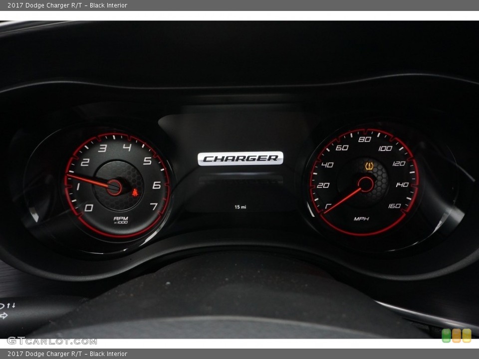 Black Interior Gauges for the 2017 Dodge Charger R/T #117665484