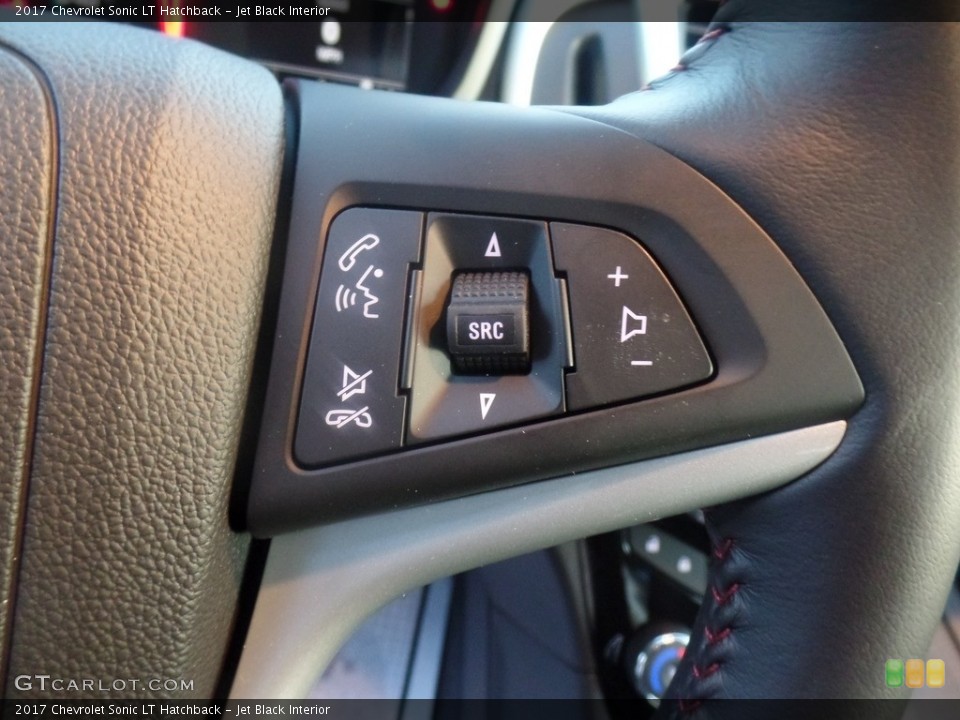 Jet Black Interior Controls for the 2017 Chevrolet Sonic LT Hatchback #117675735