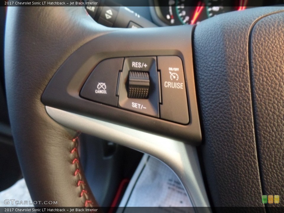 Jet Black Interior Controls for the 2017 Chevrolet Sonic LT Hatchback #117675756