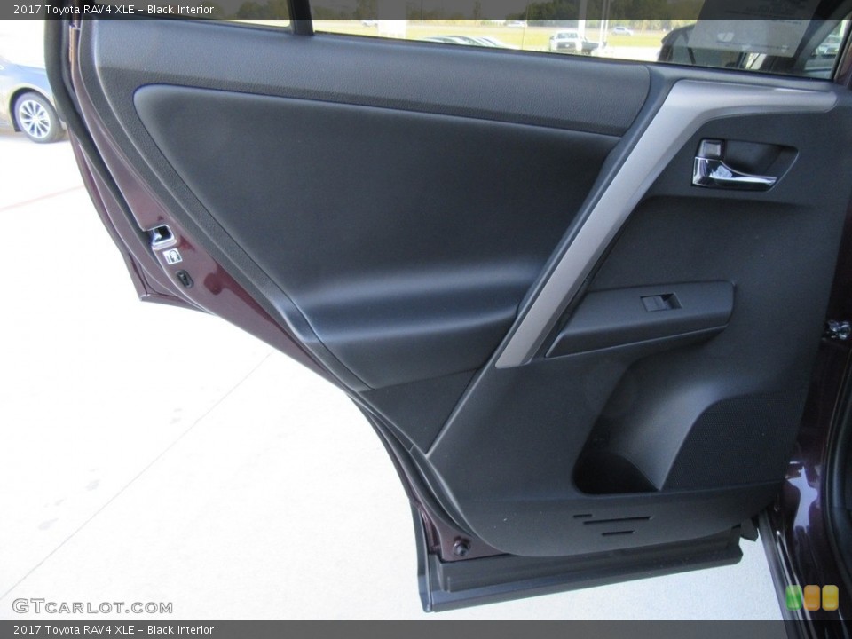 Black Interior Door Panel for the 2017 Toyota RAV4 XLE #117682482
