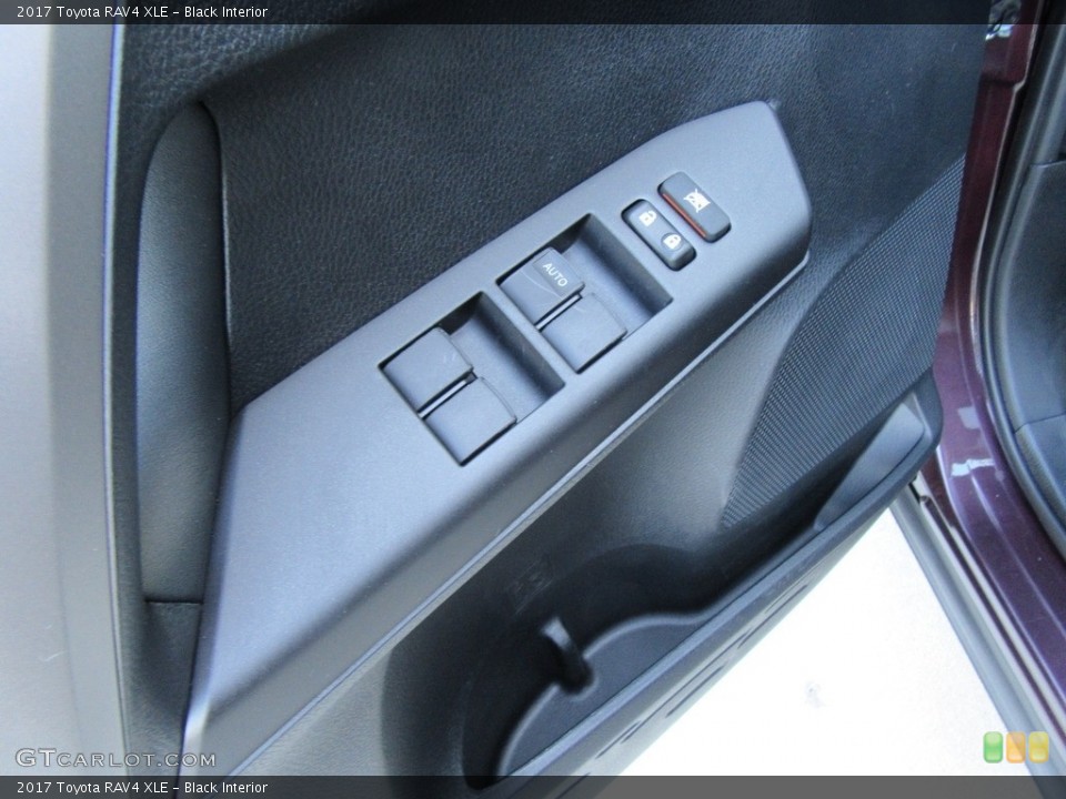 Black Interior Door Panel for the 2017 Toyota RAV4 XLE #117682554
