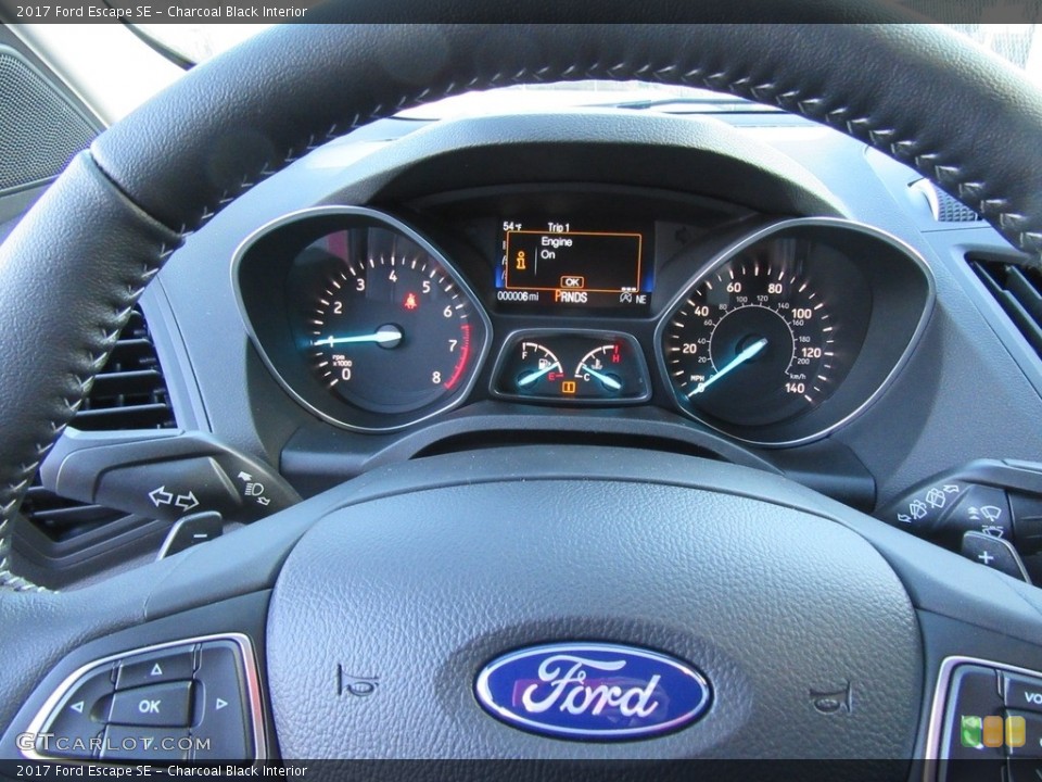 Charcoal Black Interior Gauges for the 2017 Ford Escape SE #117683646