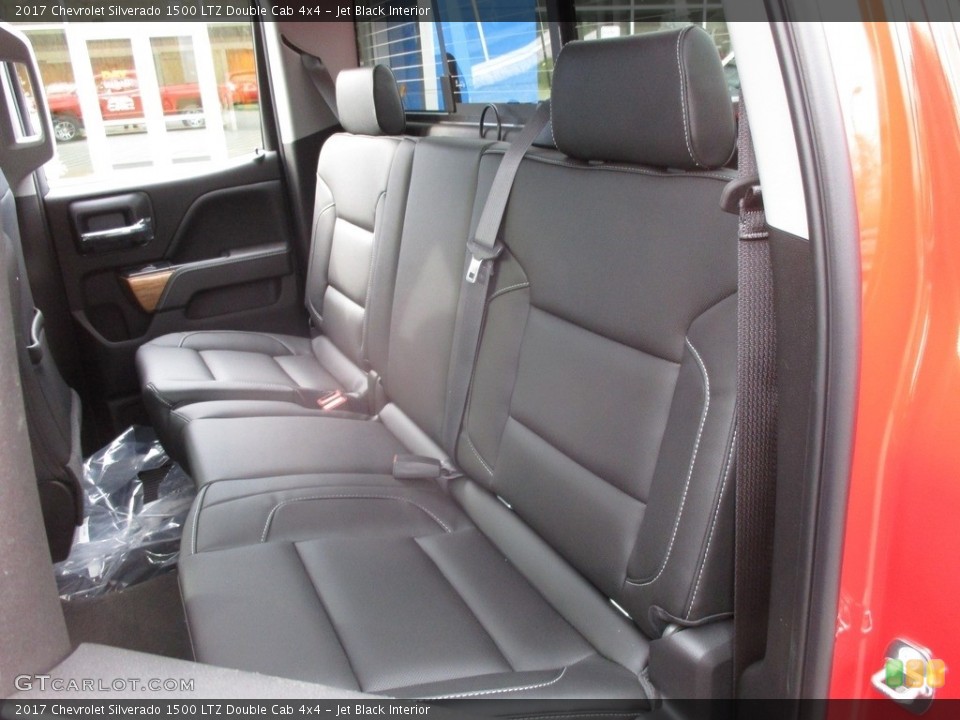 Jet Black Interior Rear Seat for the 2017 Chevrolet Silverado 1500 LTZ Double Cab 4x4 #117691134