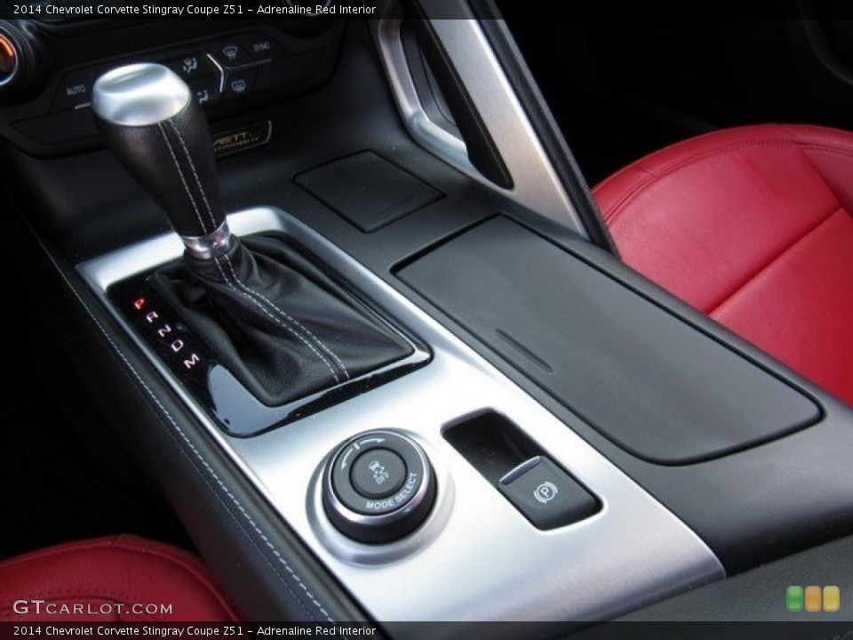 Adrenaline Red Interior Transmission for the 2014 Chevrolet Corvette Stingray Coupe Z51 #117695322