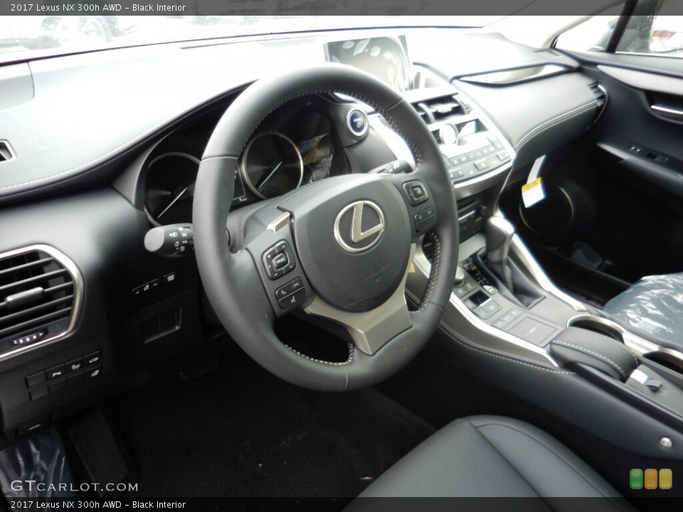 Black Interior Photo for the 2017 Lexus NX 300h AWD #117725066