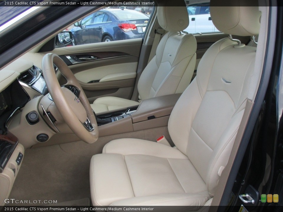 Light Cashmere/Medium Cashmere Interior Photo for the 2015 Cadillac CTS Vsport Premium Sedan #117725114