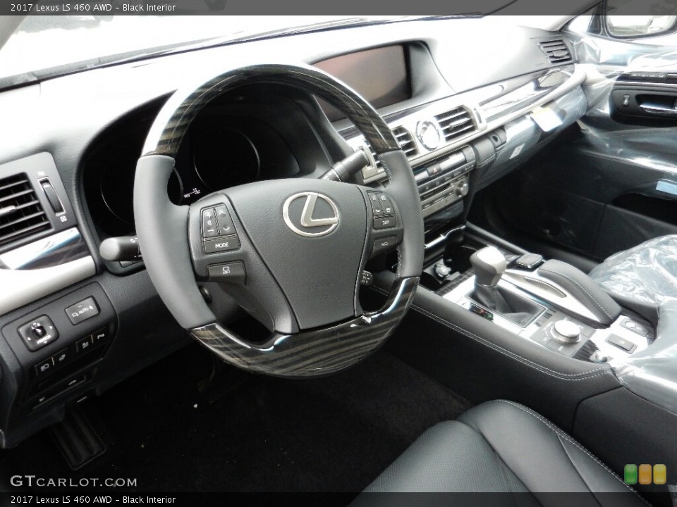 Black Interior Photo for the 2017 Lexus LS 460 AWD #117725141