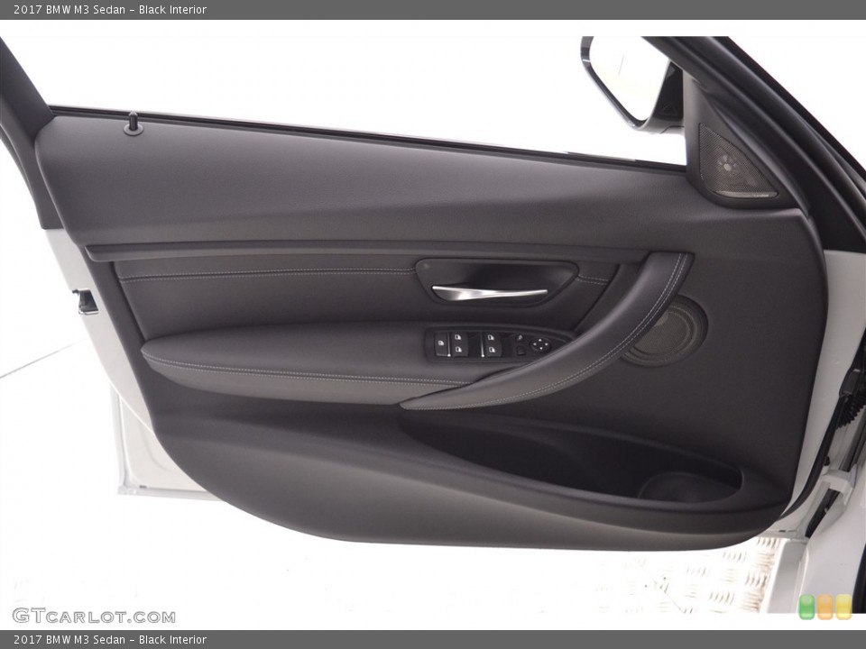 Black Interior Door Panel for the 2017 BMW M3 Sedan #117738656