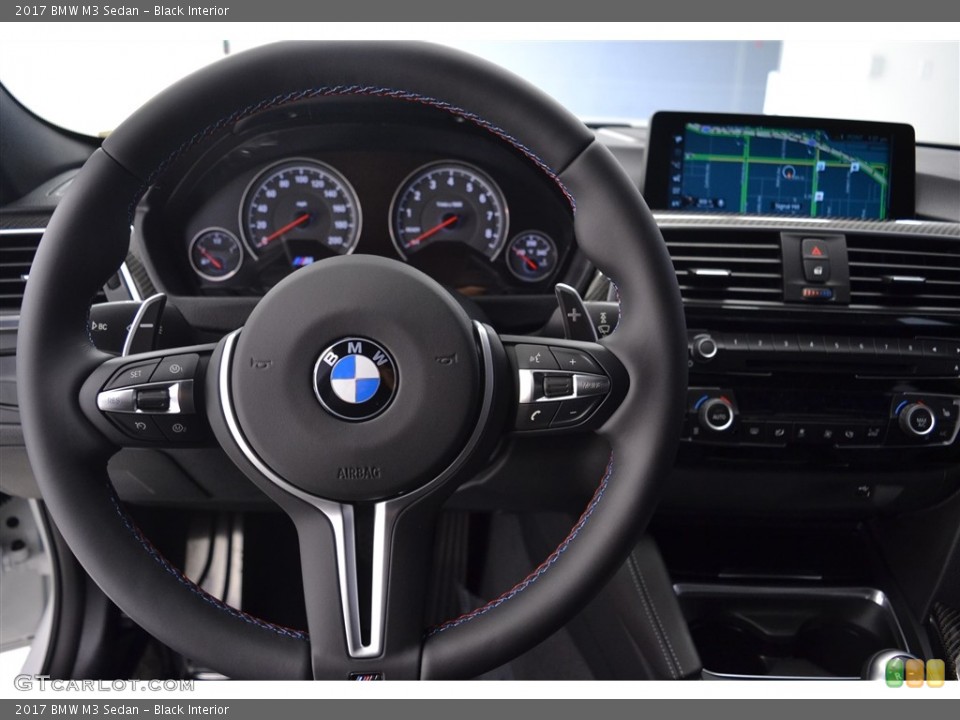 Black Interior Dashboard for the 2017 BMW M3 Sedan #117738728