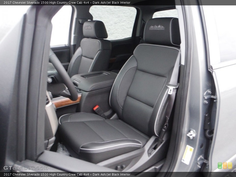 Dark Ash/Jet Black Interior Front Seat for the 2017 Chevrolet Silverado 1500 High Country Crew Cab 4x4 #117740270