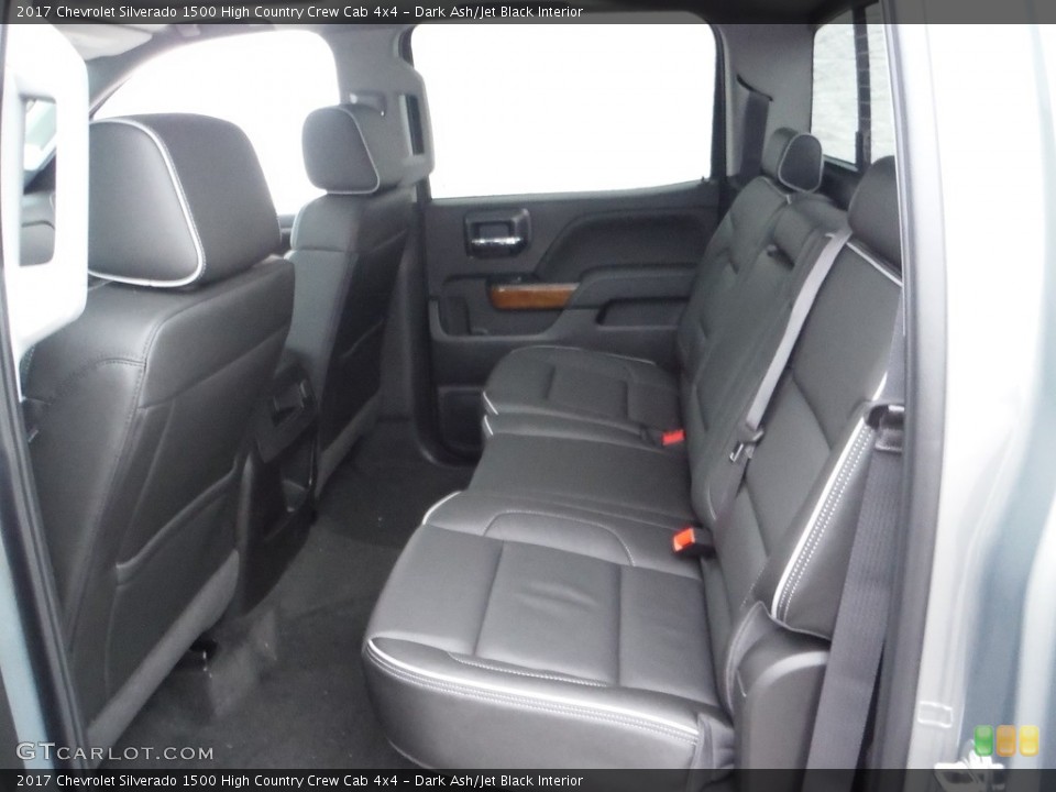 Dark Ash/Jet Black Interior Rear Seat for the 2017 Chevrolet Silverado 1500 High Country Crew Cab 4x4 #117740510