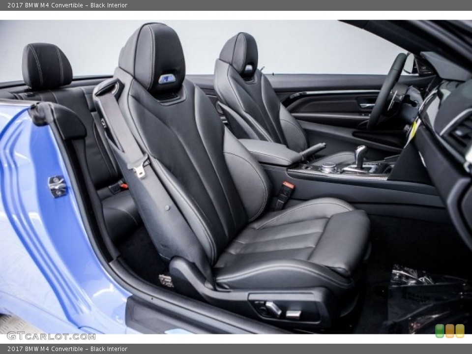 Black Interior Photo for the 2017 BMW M4 Convertible #117755076