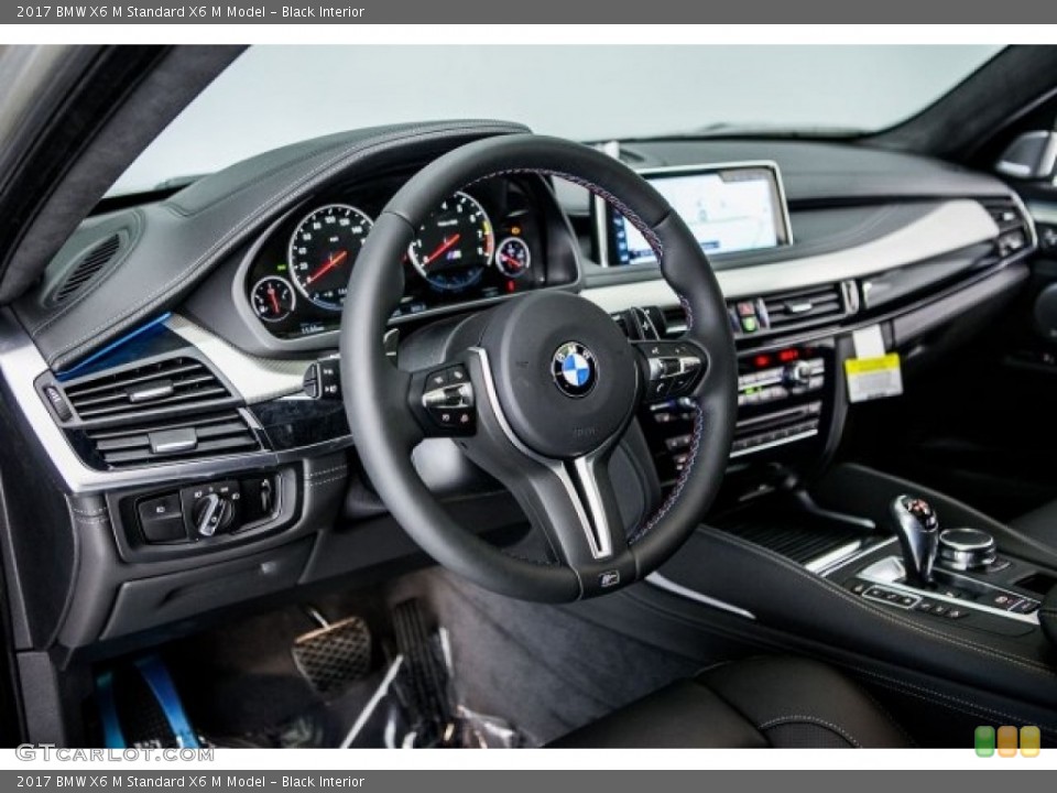 Black Interior Dashboard for the 2017 BMW X6 M  #117756543