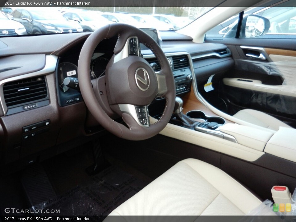 Parchment Interior Photo for the 2017 Lexus RX 450h AWD #117764936
