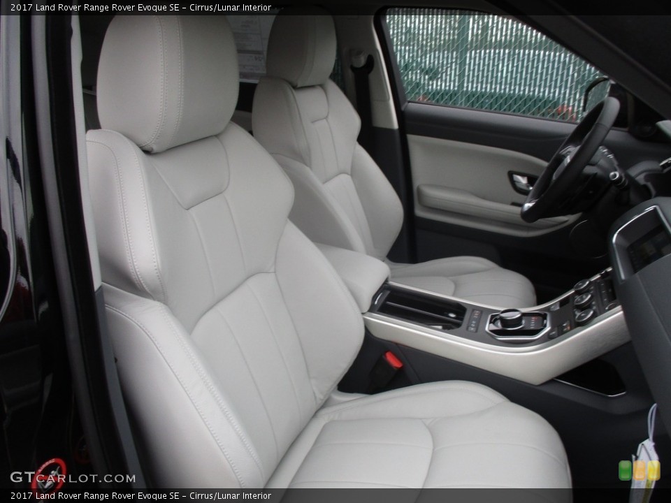 Cirrus/Lunar Interior Front Seat for the 2017 Land Rover Range Rover Evoque SE #117765989
