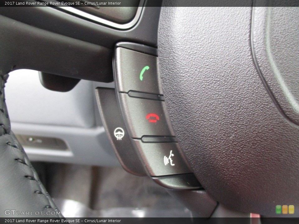 Cirrus/Lunar Interior Controls for the 2017 Land Rover Range Rover Evoque SE #117766163