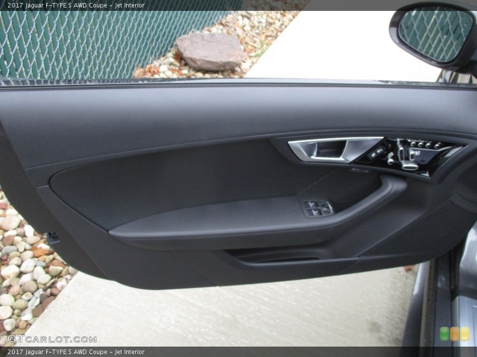 Jet Interior Door Panel for the 2017 Jaguar F-TYPE S AWD Coupe #117767003