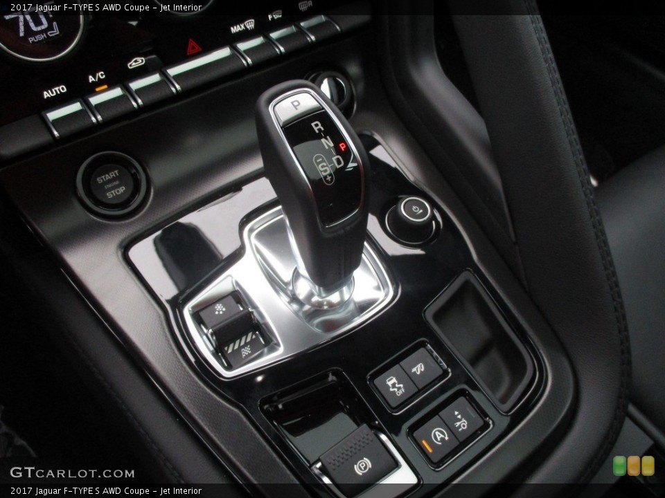 Jet Interior Transmission for the 2017 Jaguar F-TYPE S AWD Coupe #117767103