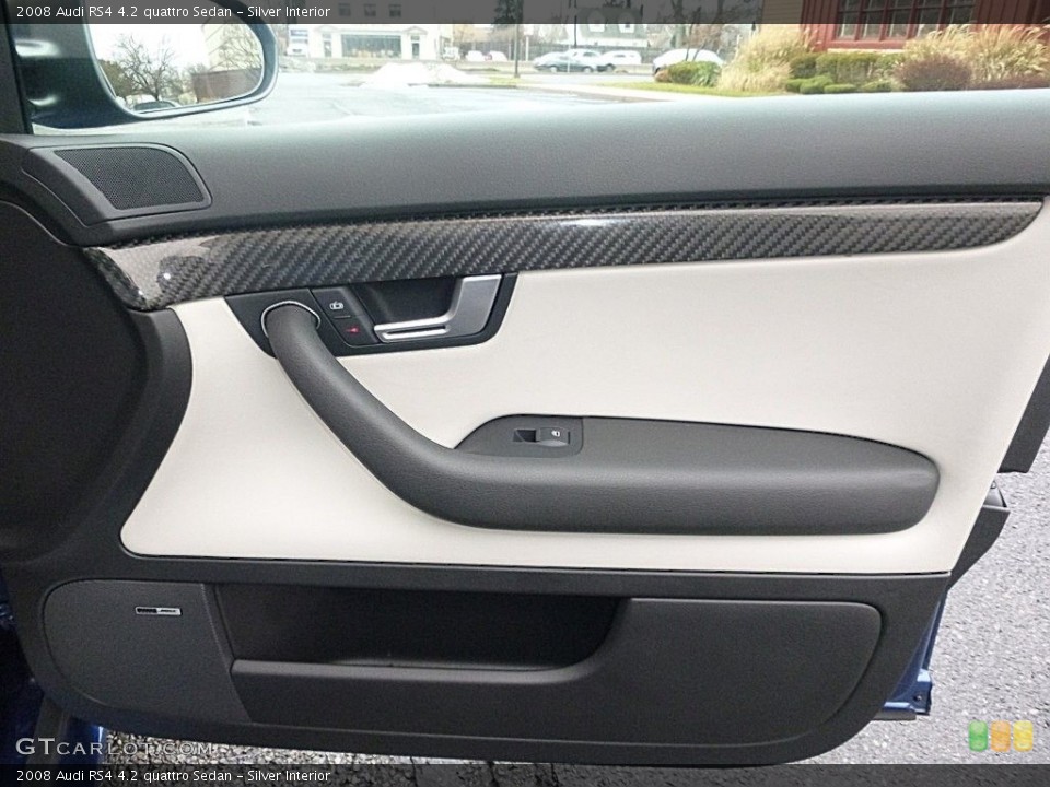 Silver Interior Door Panel for the 2008 Audi RS4 4.2 quattro Sedan #117777829
