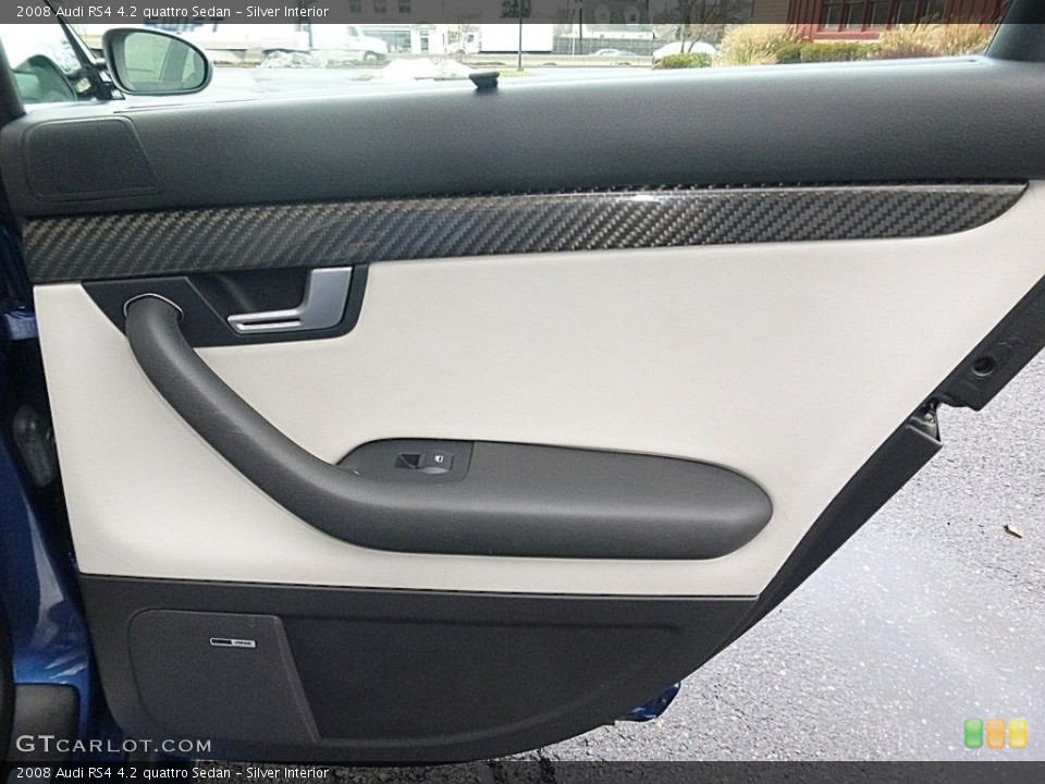 Silver Interior Door Panel for the 2008 Audi RS4 4.2 quattro Sedan #117777907