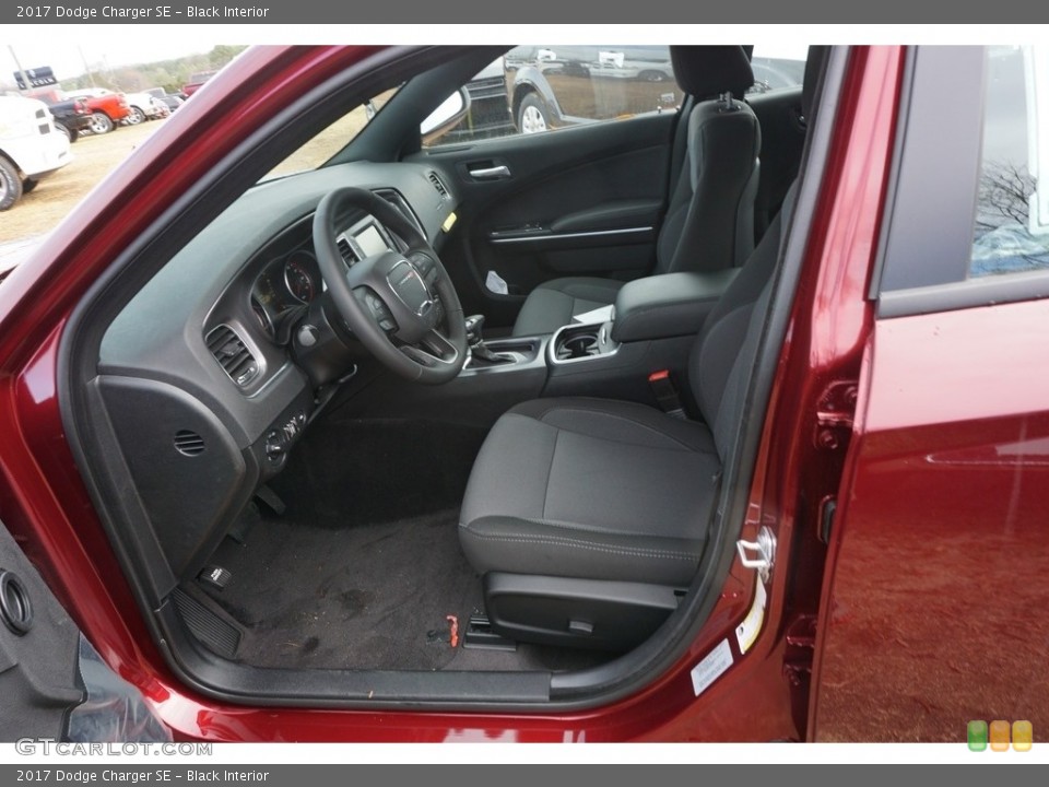 Black Interior Photo for the 2017 Dodge Charger SE #117779617