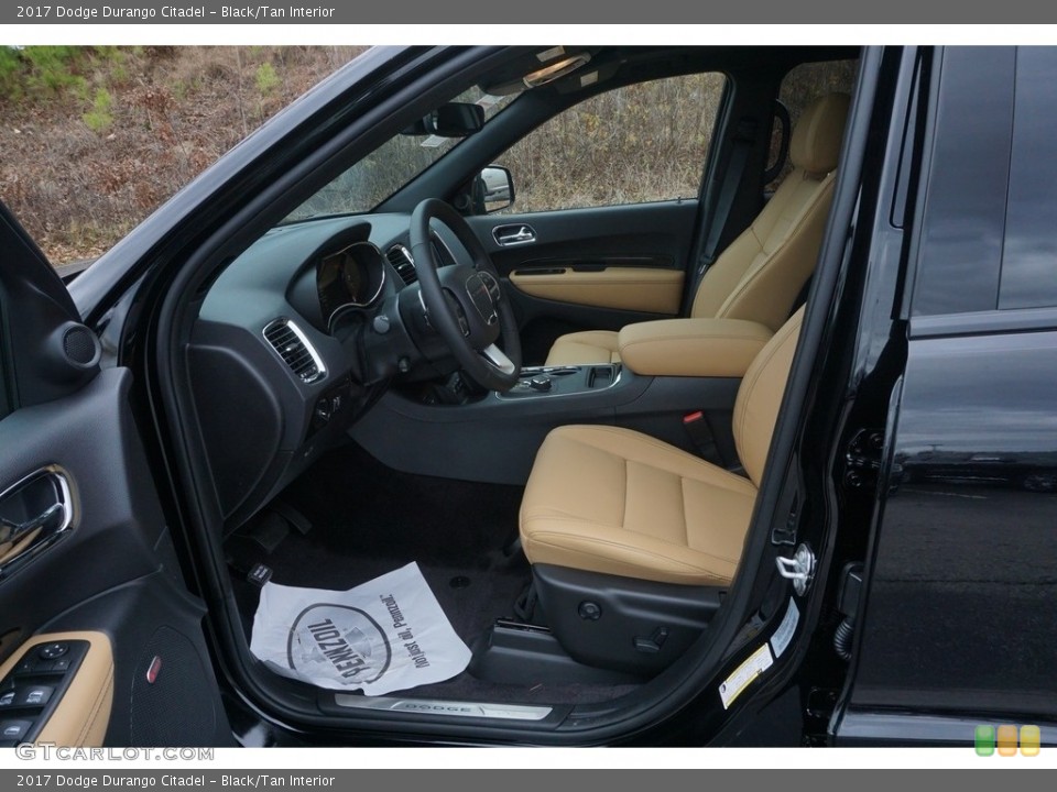 Black/Tan Interior Photo for the 2017 Dodge Durango Citadel #117783119