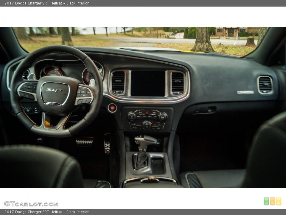 Black Interior Dashboard for the 2017 Dodge Charger SRT Hellcat #117783940