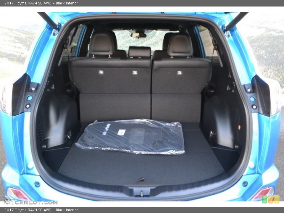 Black Interior Trunk for the 2017 Toyota RAV4 SE AWD #117795541