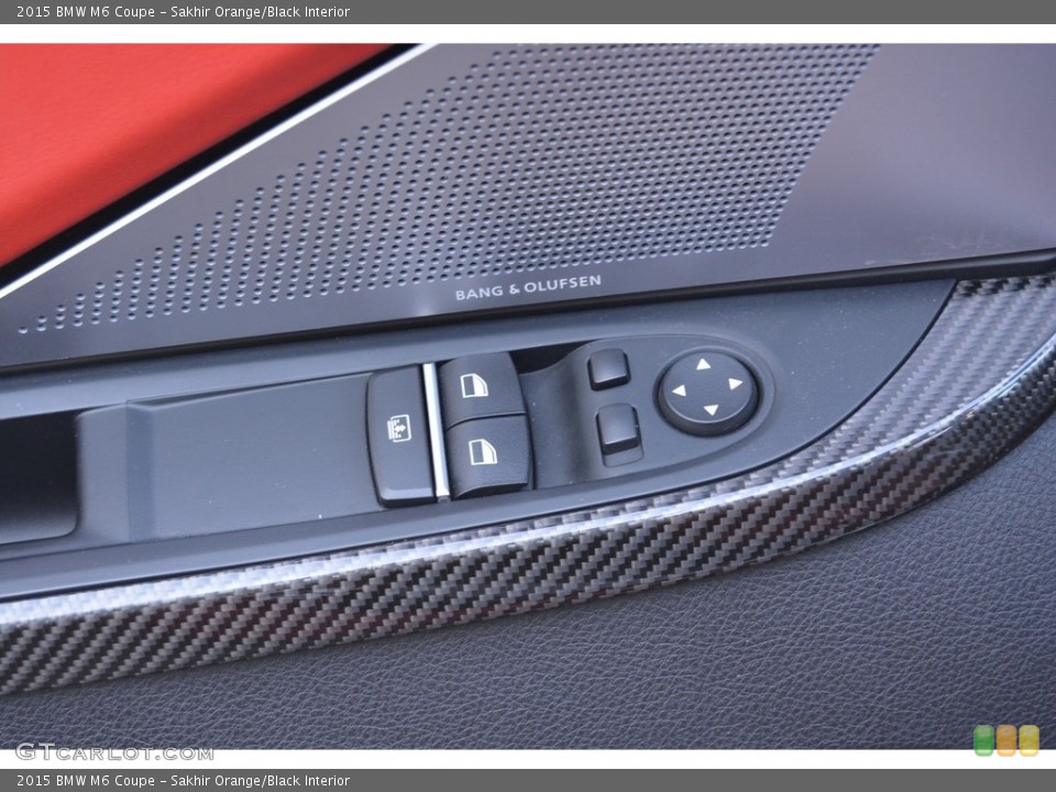 Sakhir Orange/Black Interior Controls for the 2015 BMW M6 Coupe #117796399