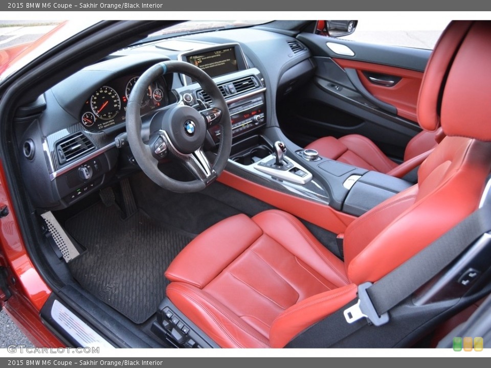 Sakhir Orange/Black Interior Photo for the 2015 BMW M6 Coupe #117796420