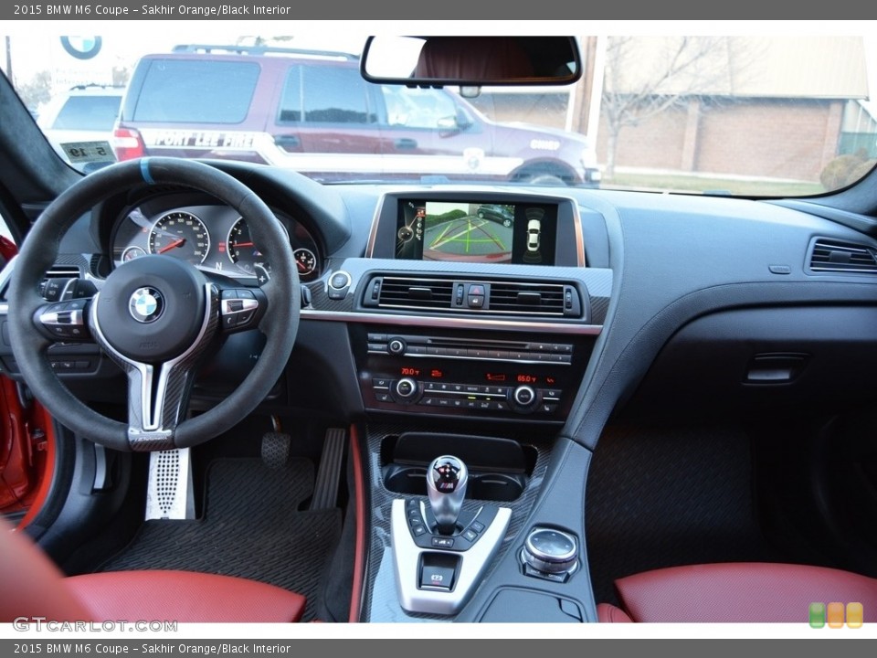 Sakhir Orange/Black Interior Dashboard for the 2015 BMW M6 Coupe #117796504