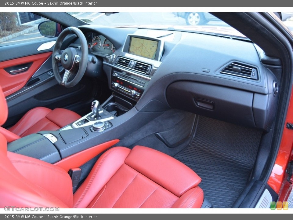 Sakhir Orange/Black Interior Front Seat for the 2015 BMW M6 Coupe #117796726