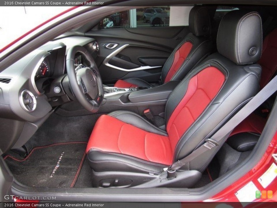 Adrenaline Red Interior Photo for the 2016 Chevrolet Camaro SS Coupe #117822298