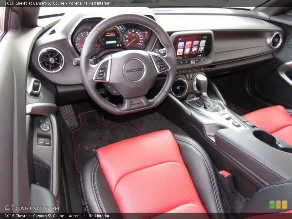 Adrenaline Red Interior Front Seat for the 2016 Chevrolet Camaro SS Coupe #117822307