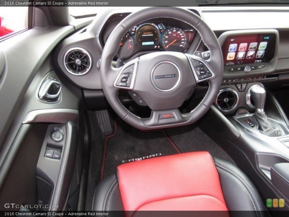 Adrenaline Red Interior Dashboard for the 2016 Chevrolet Camaro SS Coupe #117822448