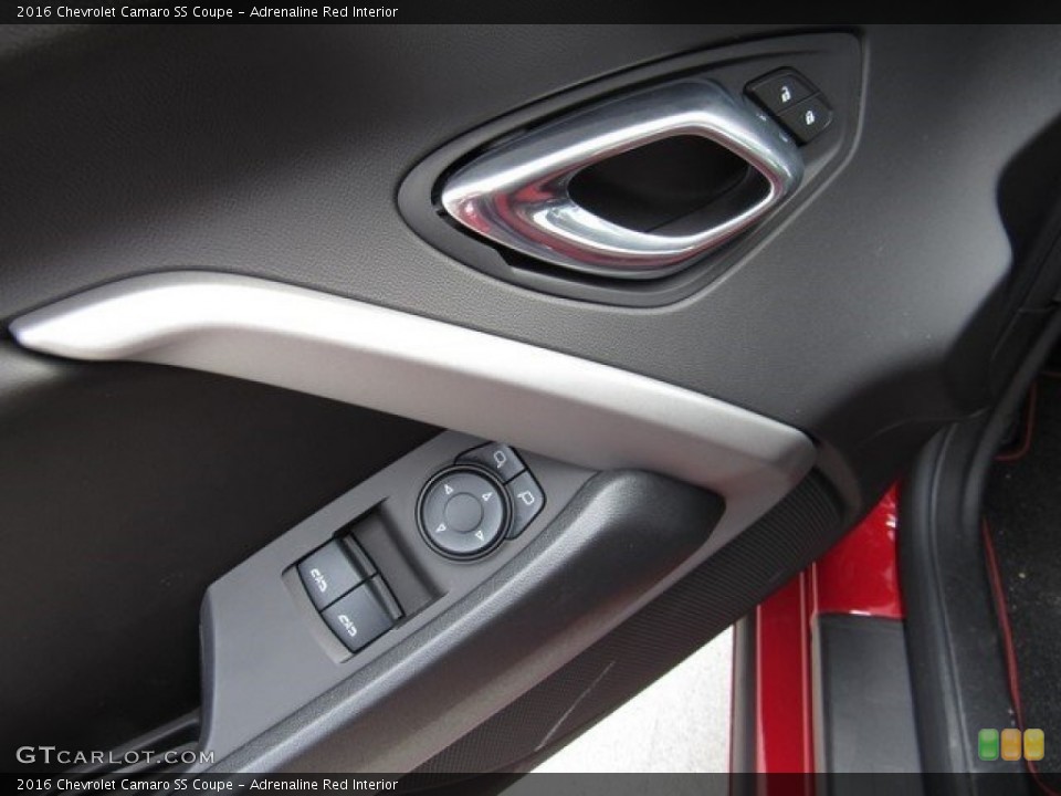 Adrenaline Red Interior Controls for the 2016 Chevrolet Camaro SS Coupe #117822526