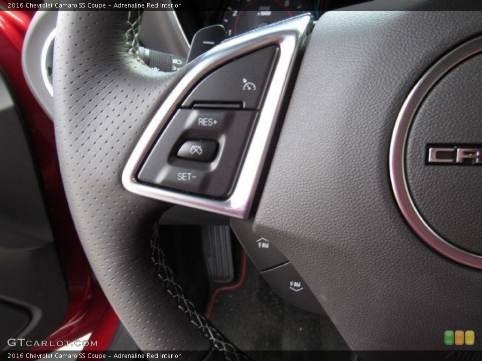 Adrenaline Red Interior Controls for the 2016 Chevrolet Camaro SS Coupe #117822568
