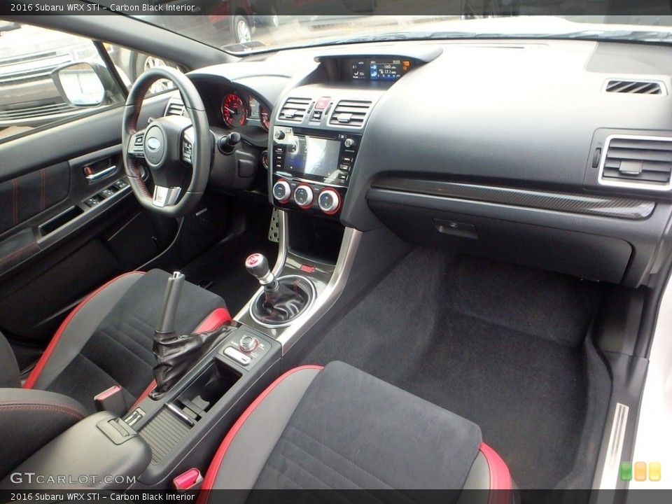 Carbon Black Interior Photo for the 2016 Subaru WRX STI #117824634