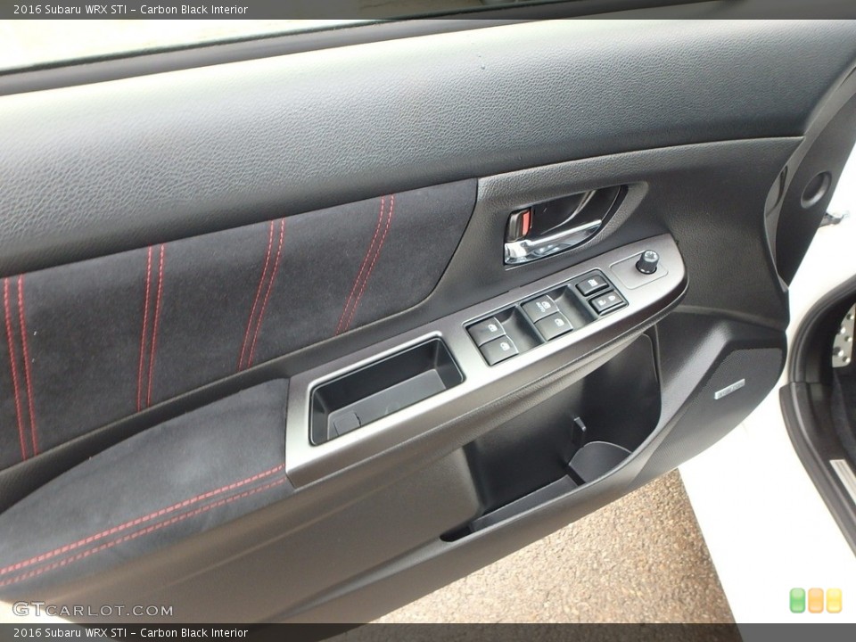 Carbon Black Interior Door Panel for the 2016 Subaru WRX STI #117824668