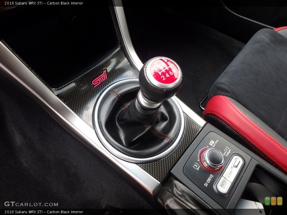 Carbon Black Interior Transmission for the 2016 Subaru WRX STI #117824674