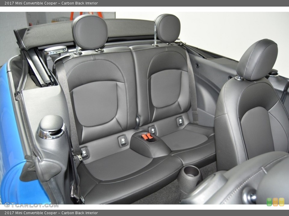 Carbon Black Interior Rear Seat for the 2017 Mini Convertible Cooper #117834146