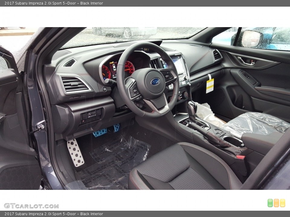 Black Interior Photo for the 2017 Subaru Impreza 2.0i Sport 5-Door #117835937